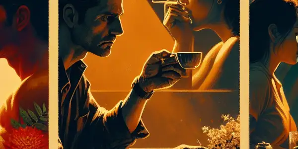 A triptych exploring emotional experiences in adult films: romance, tension, and everyday interactions.