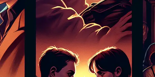 A triptych showcasing the emotional spectrum of adult relationships: romance, tension, and everyday life interactions.