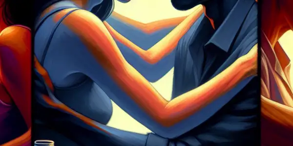 A triptych depicting the emotional spectrum of adult relationships: romance, conflict, and everyday intimacy.