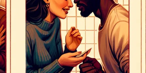 A triptych depicting the emotional spectrum in adult relationships: romance, conflict, and everyday life.